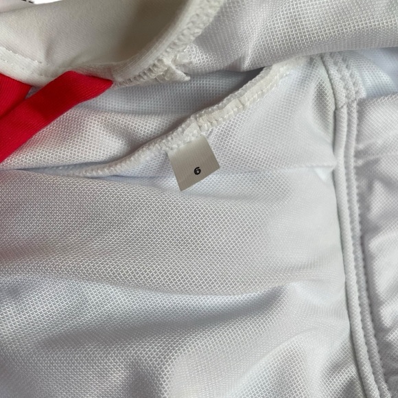 Bleu Rod Beattie Core-Lace-Down Mio One-Piece Swimsuit White Size 6 New - Picture 7 of 8